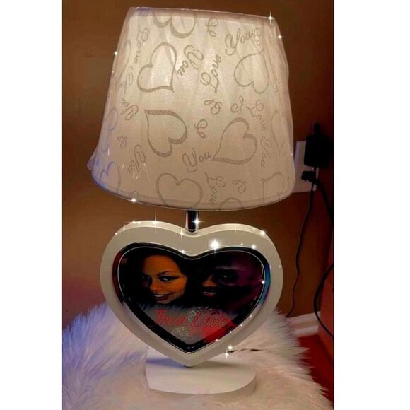 Brandnew New Side Lamp Shade - BULB Excluded - Sublimation Photo - pefect gift - Picture 1 of 2